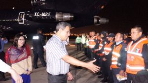 Arriba equipo de expertos