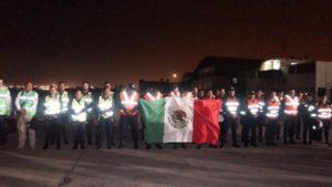 Entrega al Gobierno de Perú dotación de alimentos y artículos de primera necesidad.