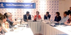 Coparmex Oaxaca y embajadora