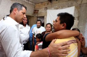 El mandatario se solidarizó con los familiares de la persona desaparecida.