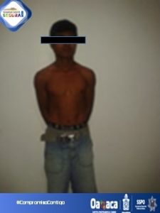 El adolescente quedó a disposición de la autoridad competente por presunto delito contra la salud.