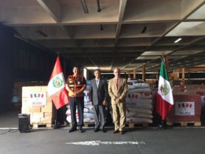 A damnificados de Perú