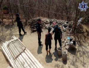 El hecho en Santa María Tonameca, Pochutla, en la región de la Costa.