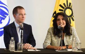 Conferencia conjunta PRD-PAN