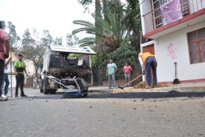 Cruz González resaltó que con estas acciones se ha logrado mejorar la imagen urbana.