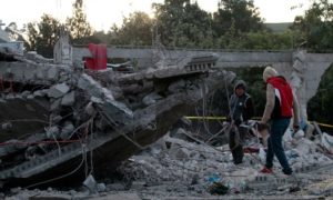 Por explosión en Chilchotla