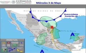 Sistema frontal número 45