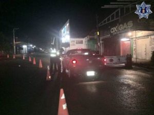 Los nueve conductores cumplen 24 horas de arresto inconmutable.