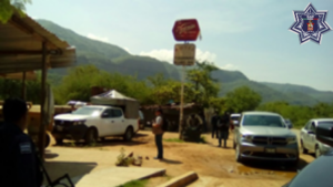 El operativo en diversos puntos ubicados sobre la Carretera Federal 135.