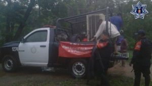 Dejan lluvias derrumbes y crecida de los niveles de ríos y arroyos.