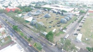 El objetivo de la exposición es crear un ambiente de armonía y convivencia entre el personal militar y la ciudadanía.