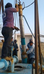 Constatan el óptimo funcionamiento de cuatro pozos que abastecen de agua a una parte de Salina Cruz.