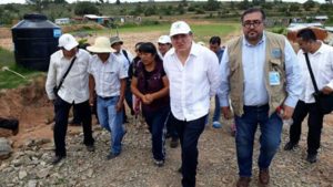 Recorrido conjunto por Hacienda Blanca, Huitzo y Nochixtlán, Oaxaca.