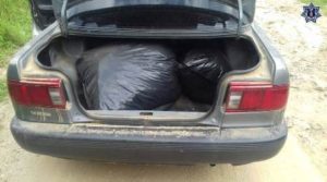 El vehículo fue puesto a disposición de la autoridad ministerial.