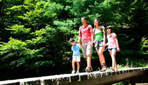 Activarse al aire libre en vacaciones