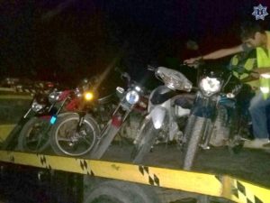 También, tres unidades de motor