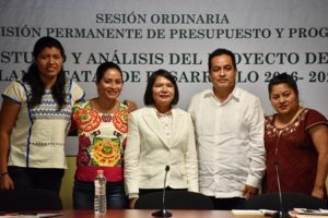 Las y los legisladores y la secretaria de Asuntos Indígenas coincidieron en coadyuvar para impulsar políticas.