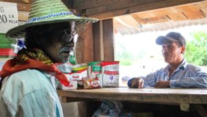“Llevamos productos suficientes para que la población tenga asegurada su alimentación", señaló.