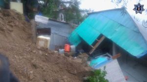 Por fuertes lluvias en Oaxaca