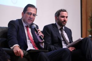 Seminario “En camino al Proceso Electoral 2018”, organizado por la Escuela Libre de Derecho de Monterrey.