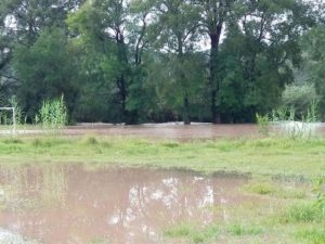 El Río Xatán, en la Mixteca, se desbordó afectando terrenos de cultivo en las Agencias del Huamuchil y San Francisco el Chico.