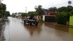 Por el paso de “Franklin”