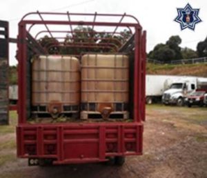 En Camioneta abandonada