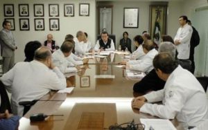 Evalúa con los tres directores de los hospitales y el delegado en Distrito Federal Norte.