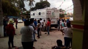 Recorren zonas afectadas