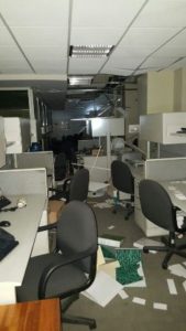 Supervisan daños en las ciudades Administrativa y Judicial.