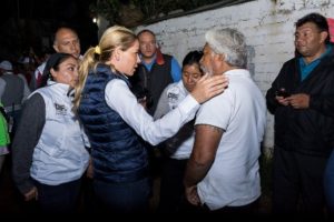 Ivette Morán de Murat pidió a la población mantener la calma y seguir las indicaciones que emita Protección Civil.