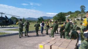 Continuarán hasta que la contingencia haya pasado en estas comunidades de la Sierra Sur.