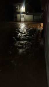 Por las lluvias en la entidad