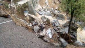 Luego del reporte de la desaparición de un trabajador se estableció el operativo.