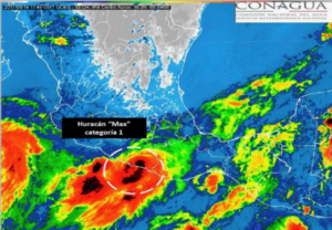 Frente a la Costa de Guerrero