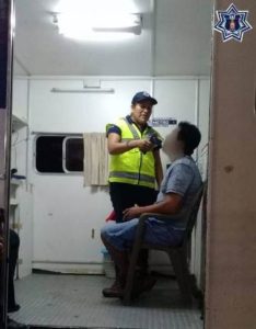 Los conductores mostraron niveles superiores a los permitidos de alcohol en aire expirado.