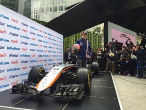 La intensa jornada comenzó con la conferencia de prensa de “Checo” Pérez.