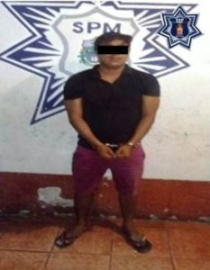 Fue puesto a disposición de la Fiscalía de San Pedro Pochutla.