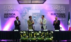 Clausuran trabajos de la Primera Sesión Plenaria de la Red Mundial de Justicia Electoral.