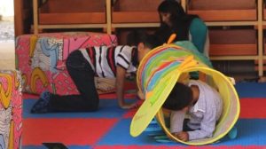 Esta área infantil está diseñada y dirigida a pequeños menores de seis años.