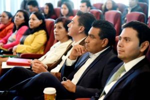 Mesa de análisis sobre delitos electorales.