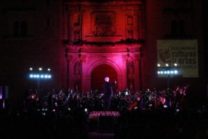 El concierto para recordar a las víctimas de los desastres naturales acontecidos en septiembre pasado.