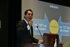 Alfonso Pérez Daza, consejero de la Judicatura Federal.