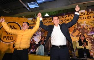 Manuel Granados y Ángel Ávila, toman protesta como presidente nacional y secretario general del PRD.