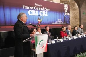 Estuvieron presentes sus nietos Francisco Saenz Polo Gabilondo y Oscar Gabilondo Vizcaíno.