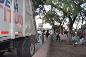 Participaron 78 vecinos del municipio y personal de la SCT.