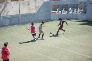 En este encuentro -que se realiza desde hace 15 años- se practica el fútbol rápido.