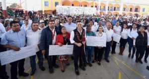 Los recursos son para la ejecución de obras de infraestructura social.