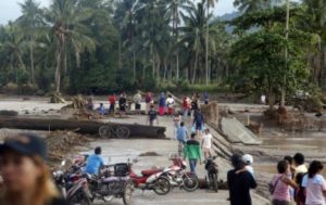 Tormenta tropical en Filipinas