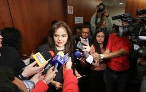 Senadora y presidenta de la JUCOPO